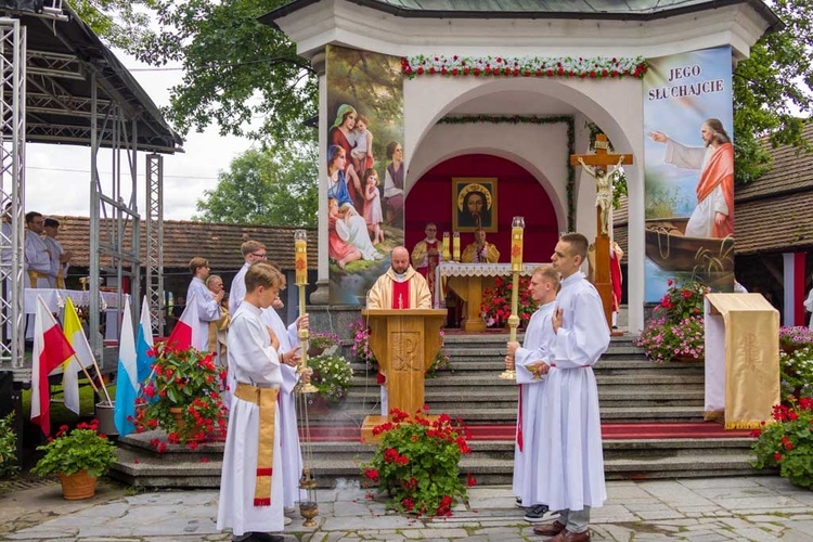 Odpust na sądekicm Taborze - dzień 1.