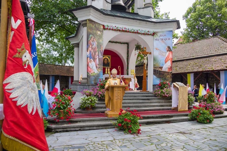 Odpust na sądekicm Taborze - dzień 1.