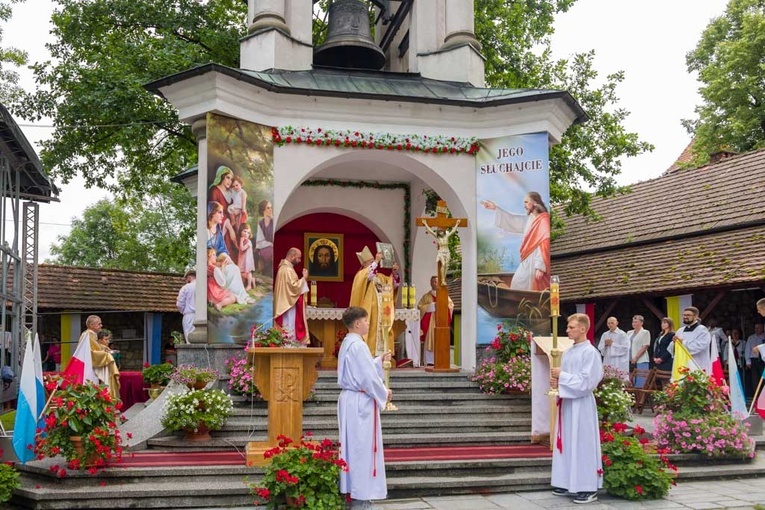 Odpust na sądekicm Taborze - dzień 1.