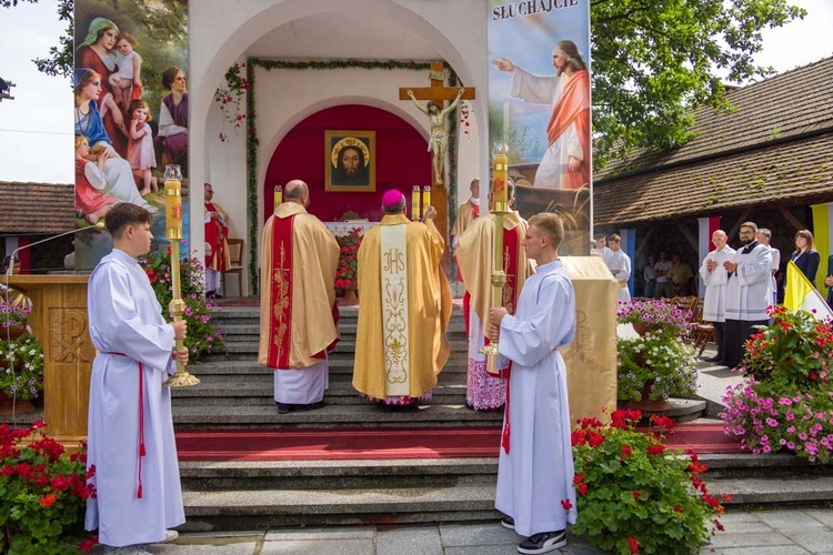 Odpust na sądekicm Taborze - dzień 1.