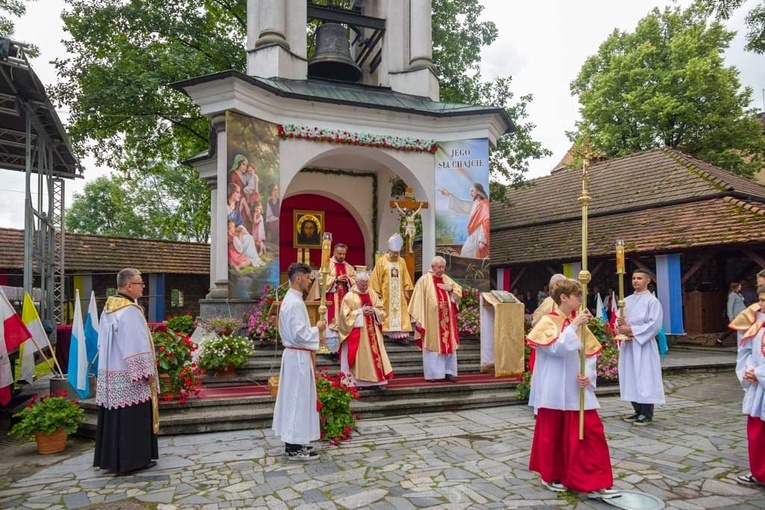 Odpust na sądekicm Taborze - dzień 1.