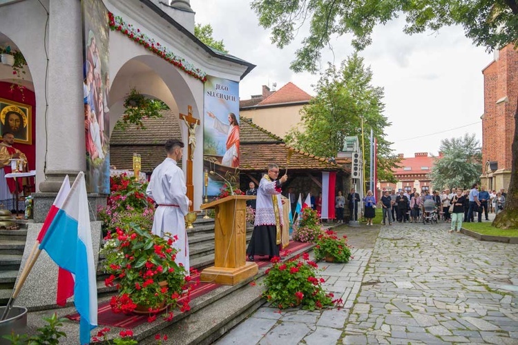 Odpust na sądekicm Taborze - dzień 1.