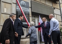 Upamiętniono Żyda, który namalował wizerunek Chrystusa Miłosiernego