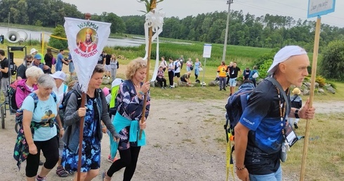 Trzeci dzień drogi na Jasną Górę