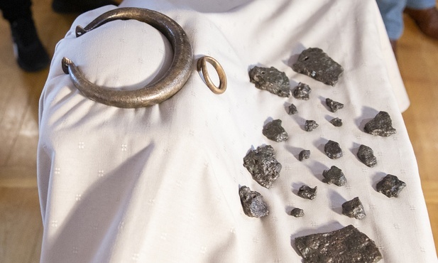 Biżuteria sprzed 3500 lat. Skarb z sidłowskiego lasu trafił do muzeum