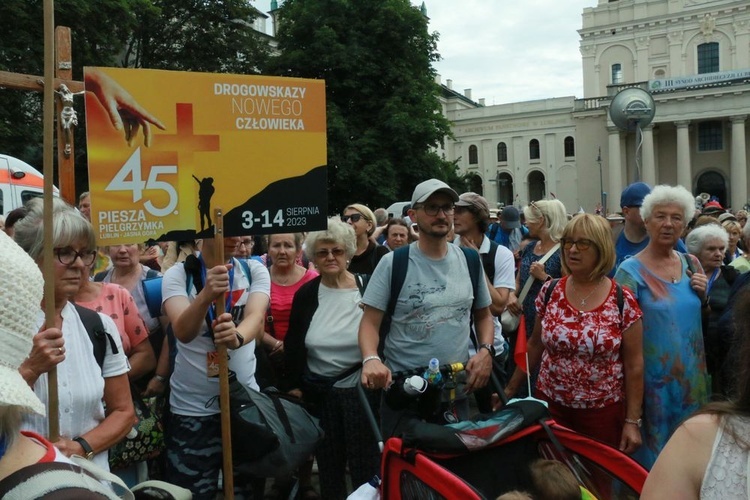 Początek pielgrzymkowej drogi