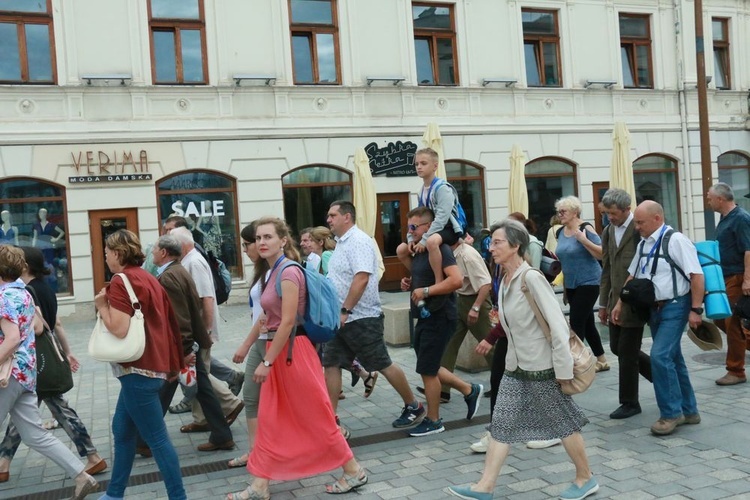 Początek pielgrzymkowej drogi