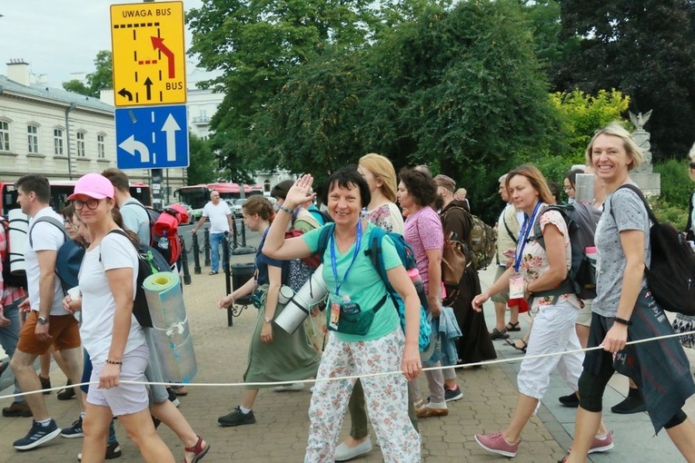 Początek pielgrzymkowej drogi