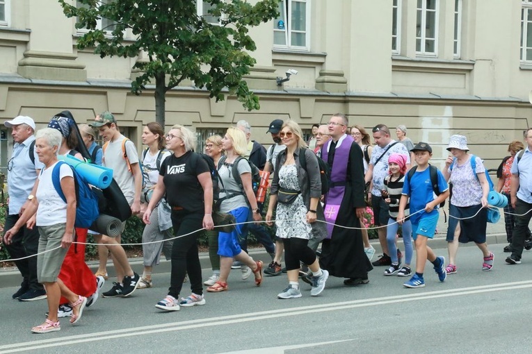 Początek pielgrzymkowej drogi