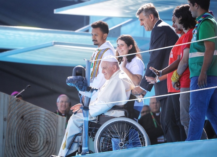 Spotkanie z Franciszkiem w parku Edwarda VII