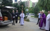 Uroczystości pogrzebowe śp. ks. Franciszka Płonki na os. Karpackim w Bielsku-Białej