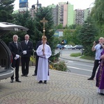 Uroczystości pogrzebowe śp. ks. Franciszka Płonki na os. Karpackim w Bielsku-Białej