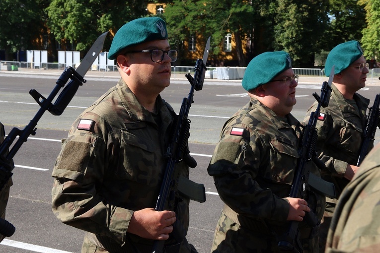 Przysięga wojskowa kapelanów rezerwy z całej Polski 2023