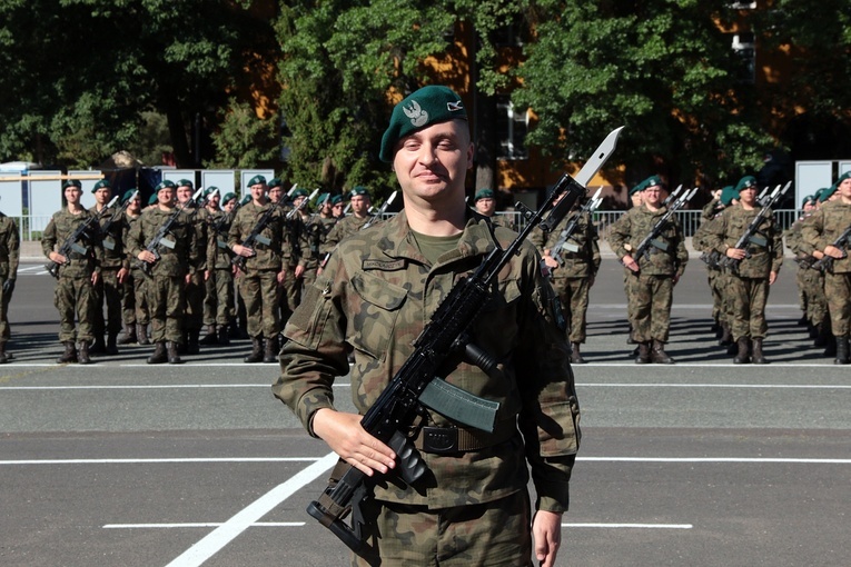 Przysięga wojskowa kapelanów rezerwy z całej Polski 2023