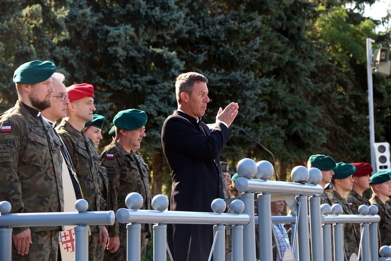 Przysięga wojskowa kapelanów rezerwy z całej Polski 2023