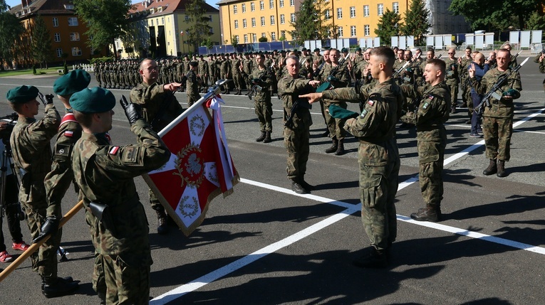 Przysięga wojskowa kapelanów rezerwy z całej Polski 2023