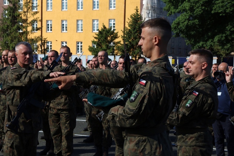Przysięga wojskowa kapelanów rezerwy z całej Polski 2023