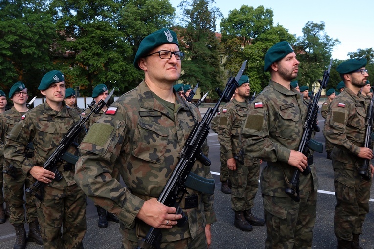 Przysięga wojskowa kapelanów rezerwy z całej Polski 2023
