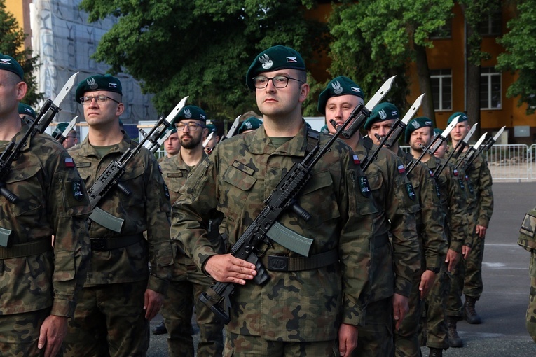 Przysięga wojskowa kapelanów rezerwy z całej Polski 2023