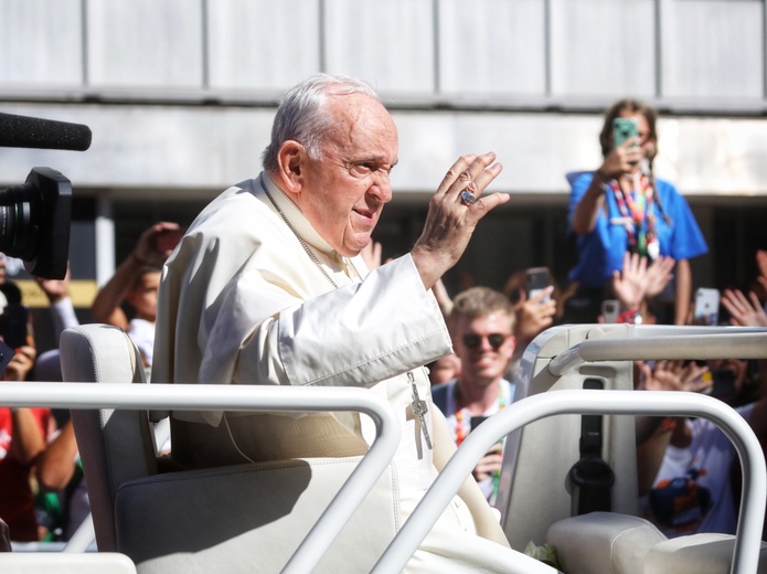 Papież Franciszek na ŚDM w Lizbonie