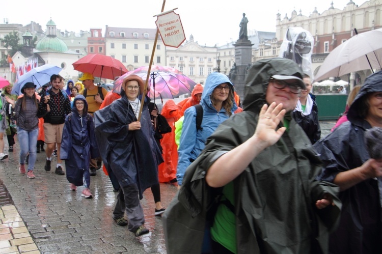 Wyjście 43. Pieszej Pielgrzymki Krakowskiej z Wawelu na Jasną Górę