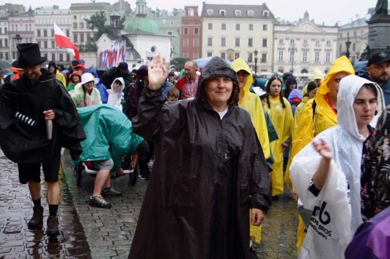 Wyjście 43. Pieszej Pielgrzymki Krakowskiej z Wawelu na Jasną Górę