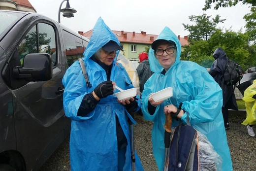 Gościna pielgrzymów hałcnowskich w Wilamowicach - 2023