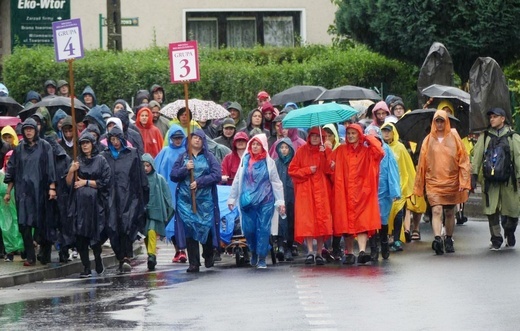 Gościna pielgrzymów hałcnowskich w Wilamowicach - 2023