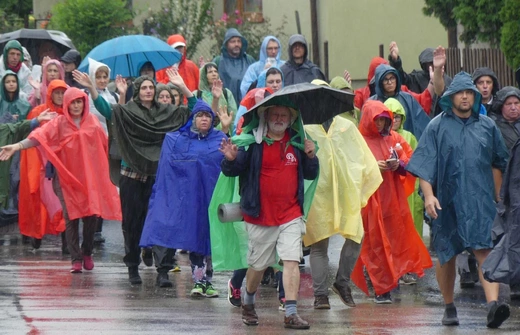 Gościna pielgrzymów hałcnowskich w Wilamowicach - 2023