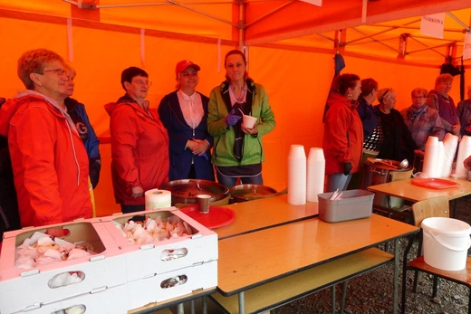 Gościna pielgrzymów hałcnowskich w Wilamowicach - 2023