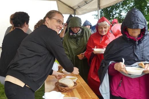 Gościna pielgrzymów hałcnowskich w Bielanach - 2023