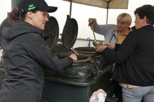 Gościna pielgrzymów hałcnowskich w Bielanach - 2023