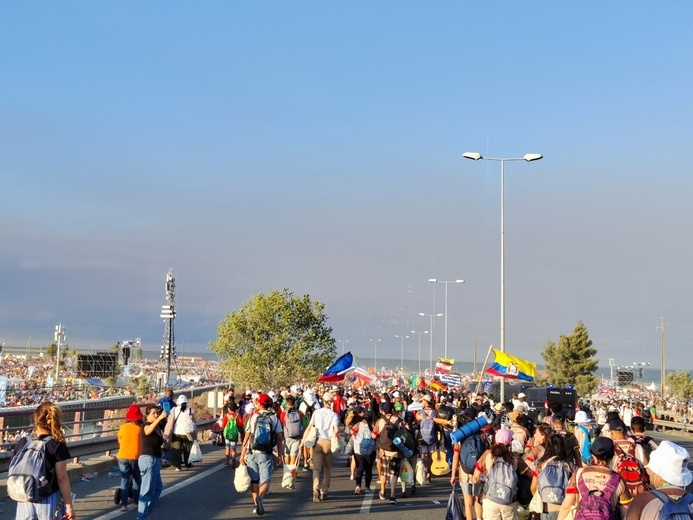 Warszawa na spotkaniu z papieżem