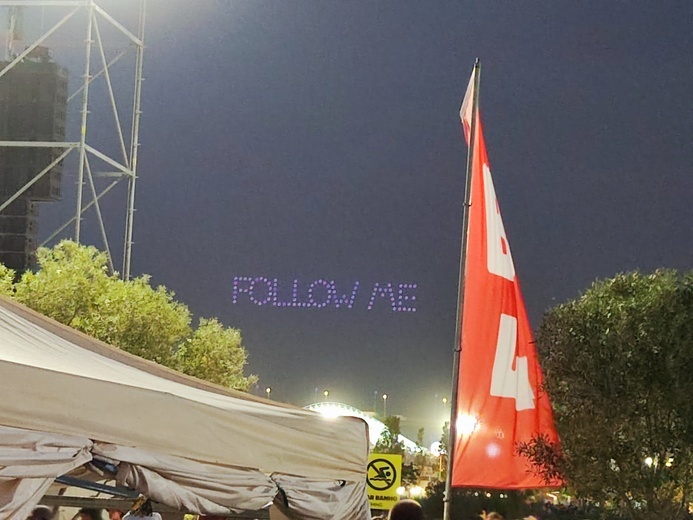 Warszawa na spotkaniu z papieżem