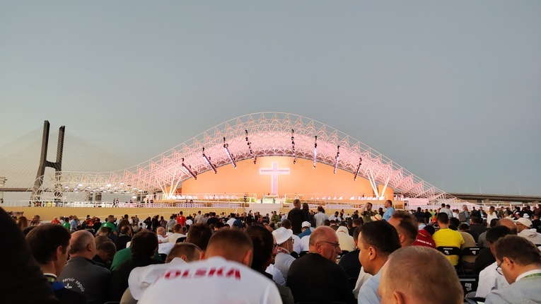 Warszawa na spotkaniu z papieżem