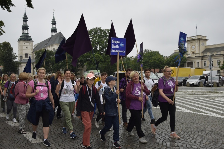 XXVIII ŁPPM na Jasną Gorę - dzień 1