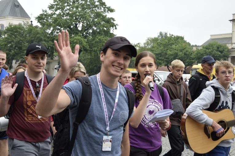 XXVIII ŁPPM na Jasną Gorę - dzień 1