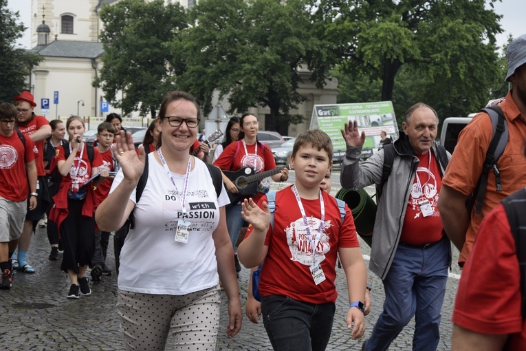 XXVIII ŁPPM na Jasną Gorę - dzień 1