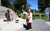 Odsłonięcie pomnika ofiar NKWD w Kołobrzegu