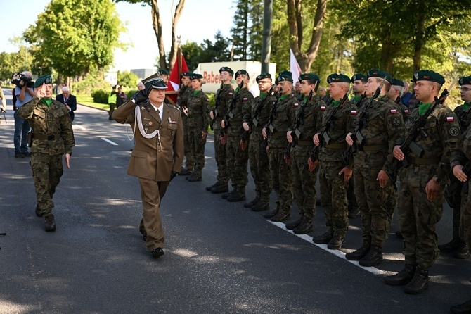 Odsłonięcie pomnika ofiar NKWD w Kołobrzegu