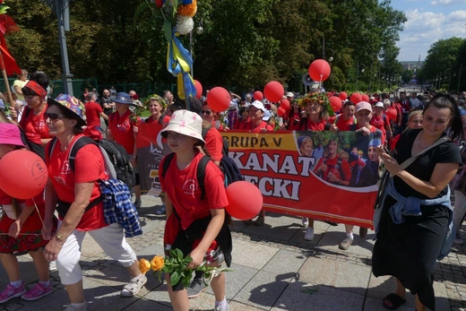 Powitanie 40. Oświęcimskiej Pieszej Pielgrzymki na Jasnej Górze - 2023