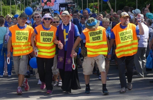 Powitanie 40. Oświęcimskiej Pieszej Pielgrzymki na Jasnej Górze - 2023