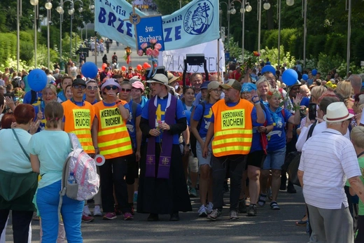 Powitanie 40. Oświęcimskiej Pieszej Pielgrzymki na Jasnej Górze - 2023