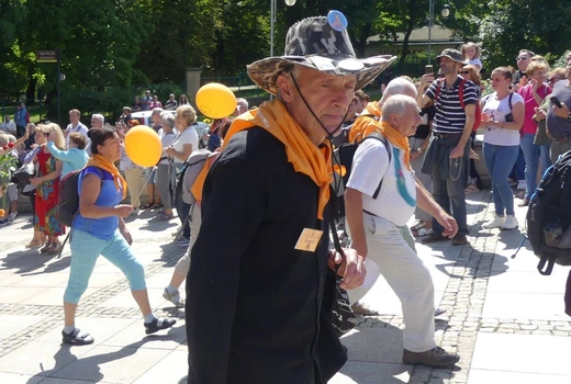 Powitanie 40. Oświęcimskiej Pieszej Pielgrzymki na Jasnej Górze - 2023
