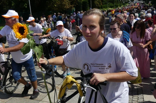 Powitanie 21. Pielgrzymki Pieszej Dekanatu Czechowickiego na Jasnej Górze - 2023