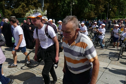Powitanie 21. Pielgrzymki Pieszej Dekanatu Czechowickiego na Jasnej Górze - 2023