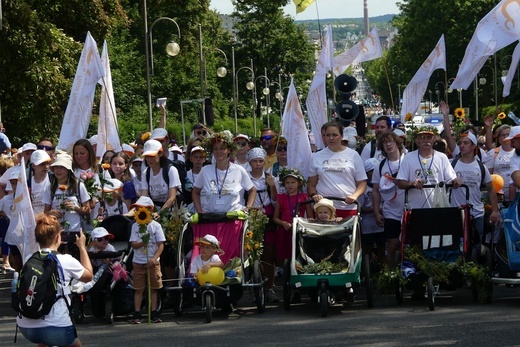 Powitanie 21. Pielgrzymki Pieszej Dekanatu Czechowickiego na Jasnej Górze - 2023