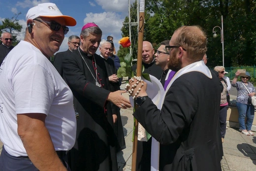 Powitanie 21. Pielgrzymki Pieszej Dekanatu Czechowickiego na Jasnej Górze - 2023