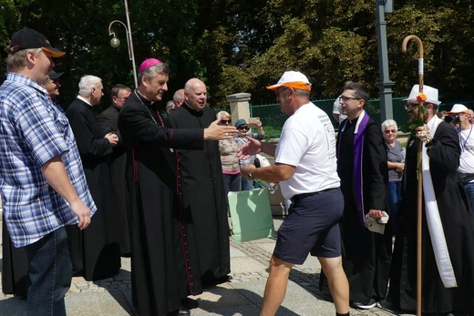 Powitanie 21. Pielgrzymki Pieszej Dekanatu Czechowickiego na Jasnej Górze - 2023