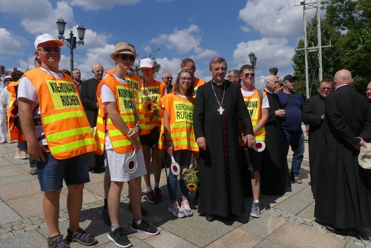 Powitanie 21. Pielgrzymki Pieszej Dekanatu Czechowickiego na Jasnej Górze - 2023